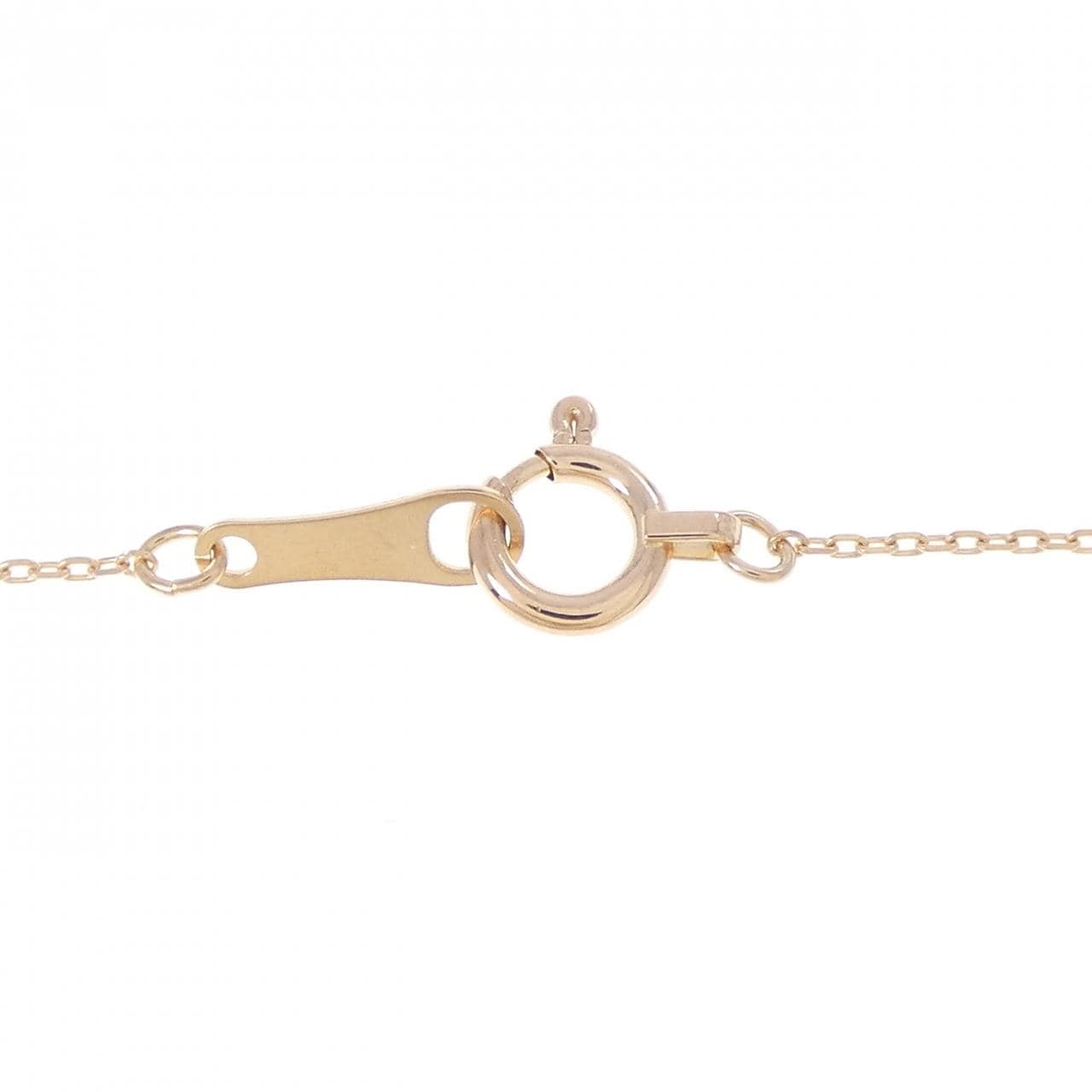 K18PG ダイヤモンド ネックレス 0.06CT