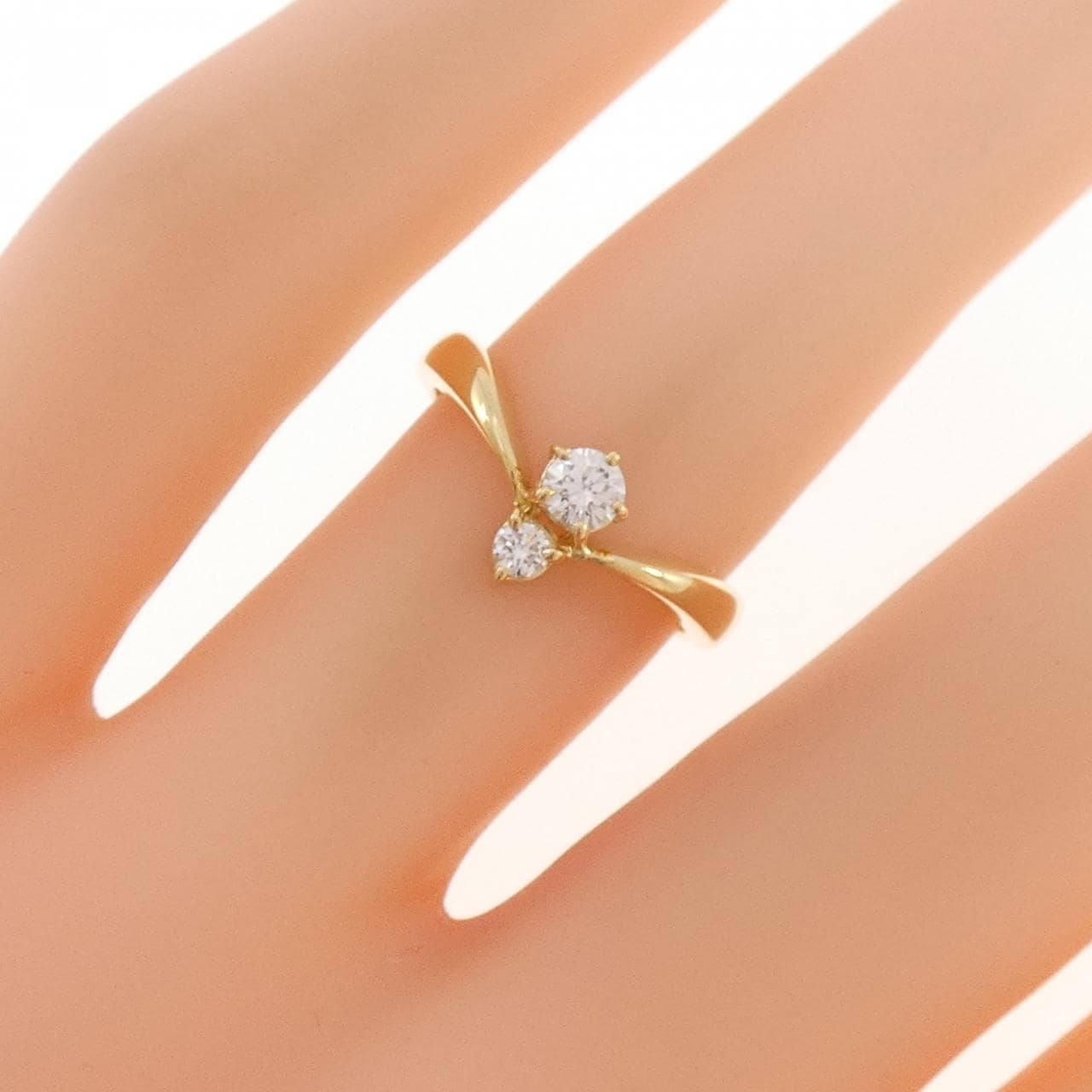 ミキモト ダイヤモンド リング 0.16CT