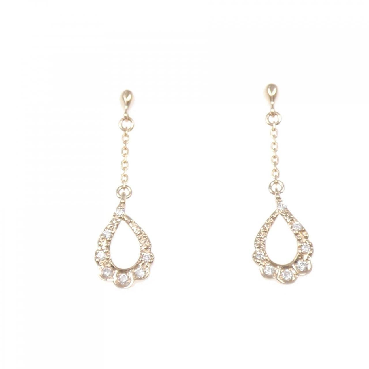スタージュエリー ダイヤモンド ピアス 0.06CT