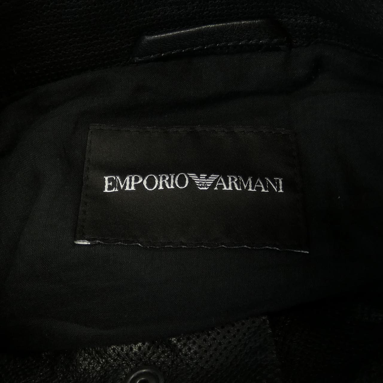 EMPORIO ARMANI EMPORIO ARMANI Leather Jacket