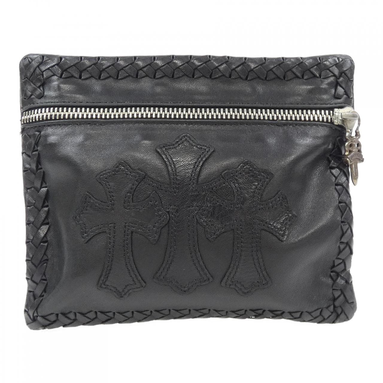 クロムハーツ CHROME HEARTS 3セメタリー クロスパッチ POUCH