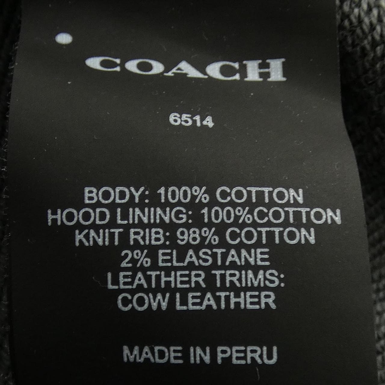 コーチ COACH 6514 パーカー