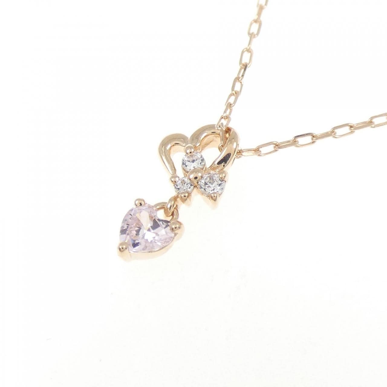 4゜C キュービックジルコニア ネックレス