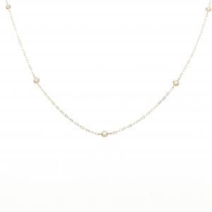 K18YG ダイヤモンド ネックレス 0.09CT