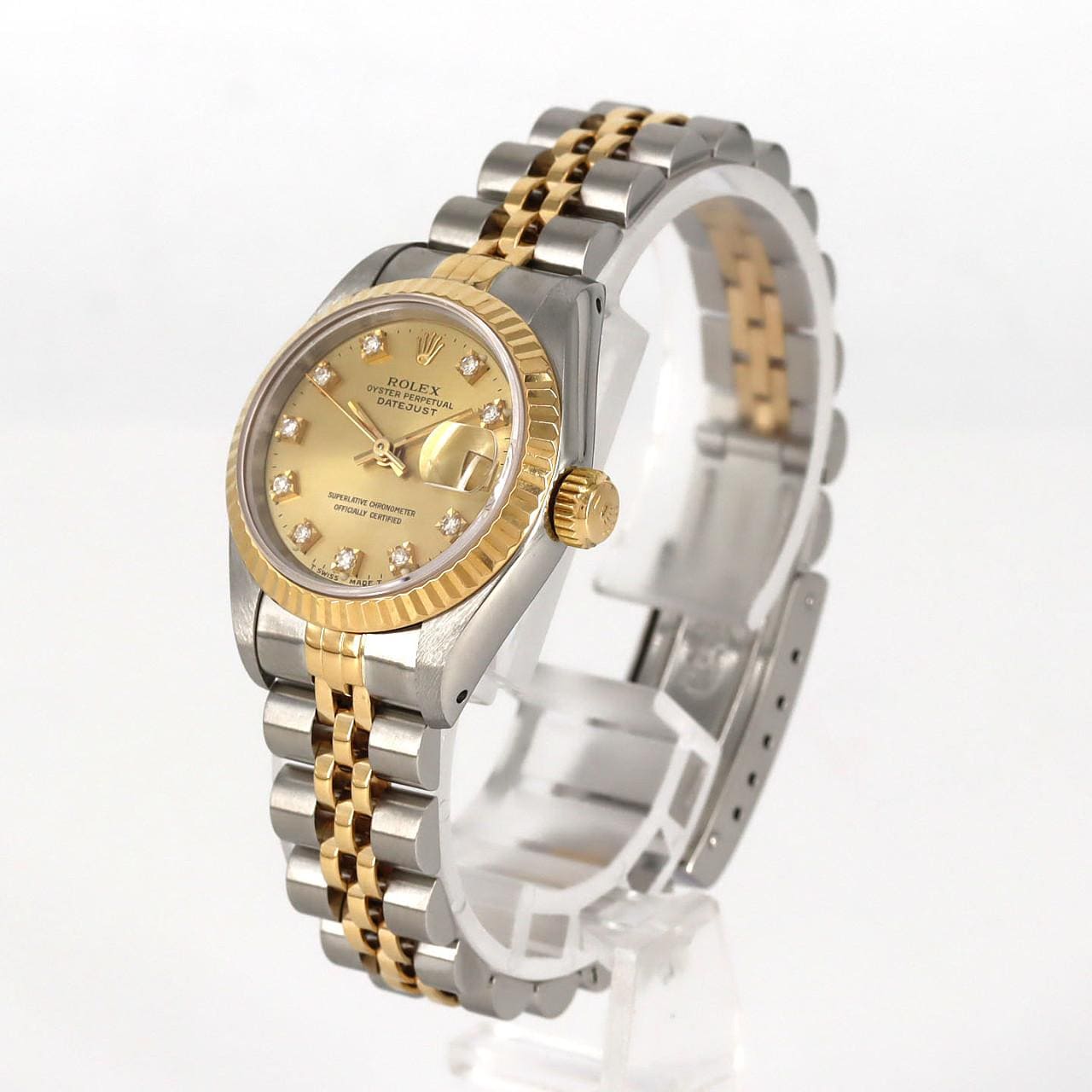 ロレックス デイトジャスト 69173G. SSxYG 自動巻 X番