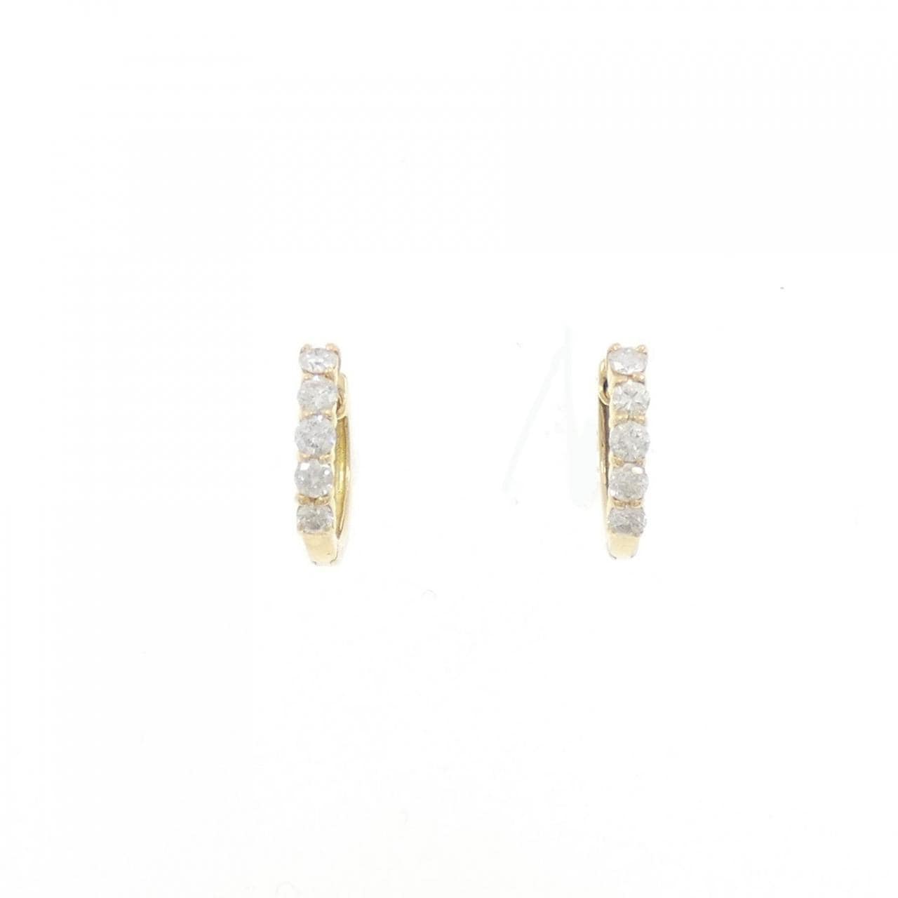 K18YG Diamond earrings 0.30CT