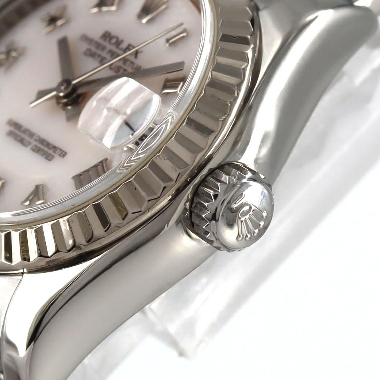 ロレックス デイトジャスト 179174NRD SSxWG 自動巻 Z番