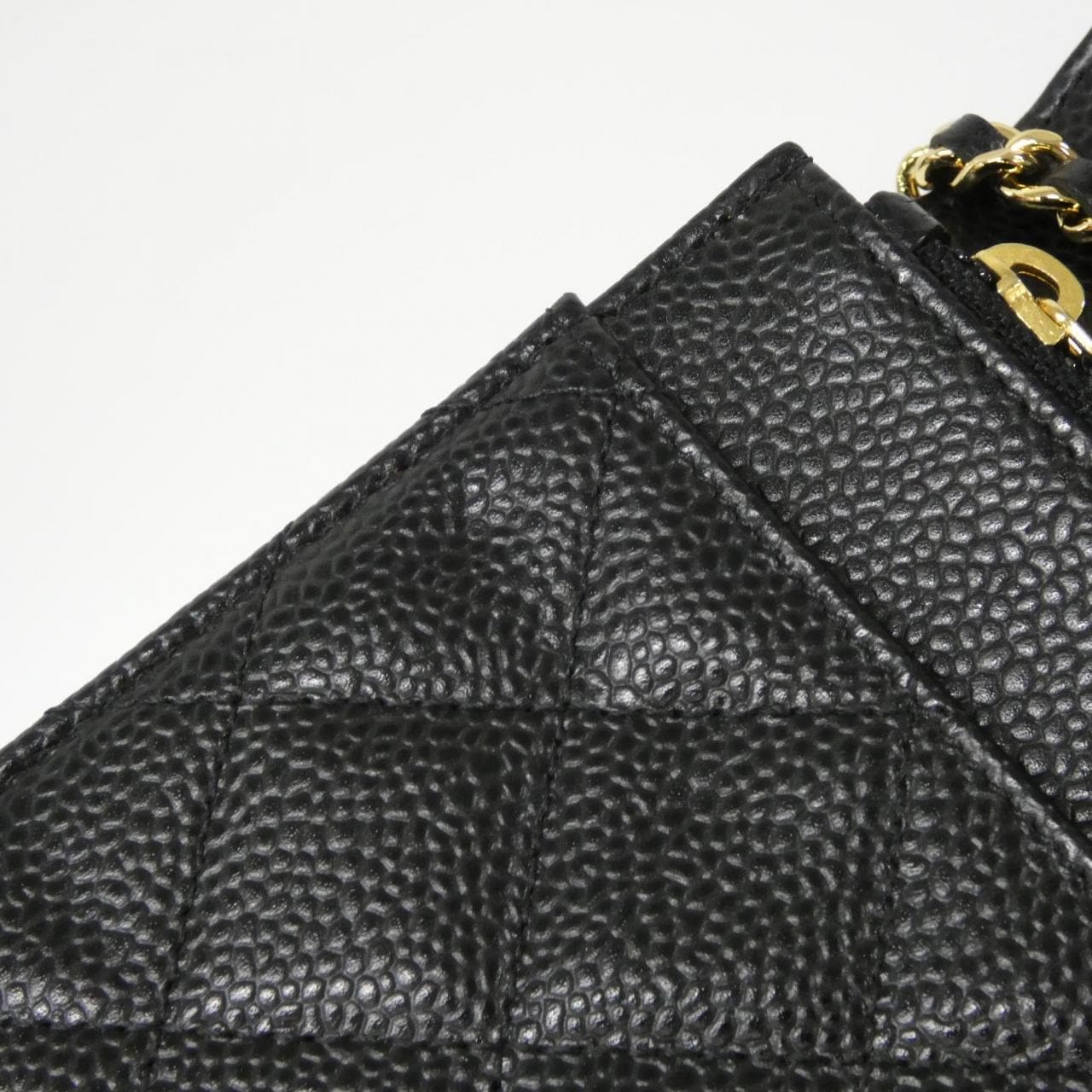 シャネル タイムレスクラシック ライン 33814 チェーンウォレット