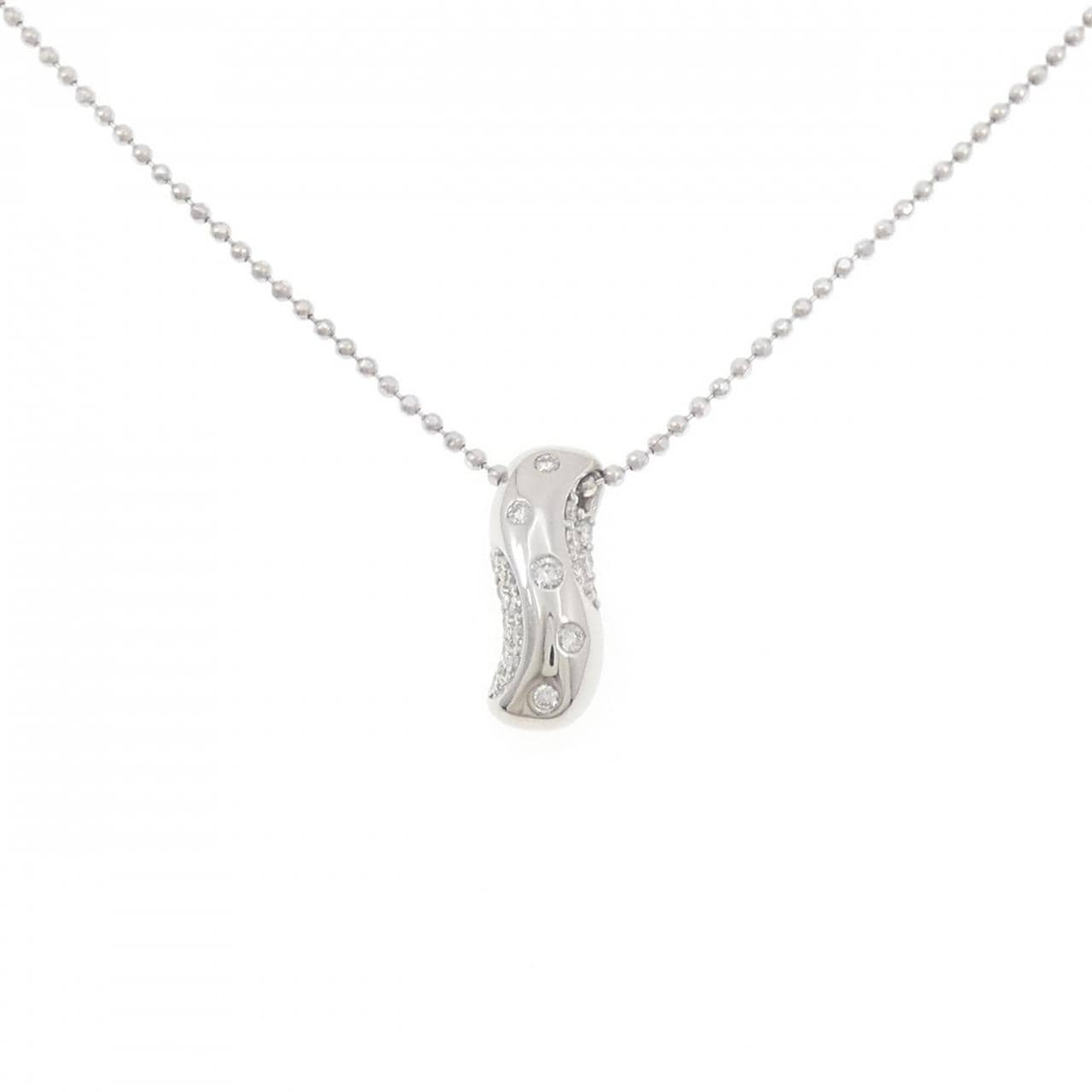 PT900/PT850 ダイヤモンド ネックレス 0.21CT
