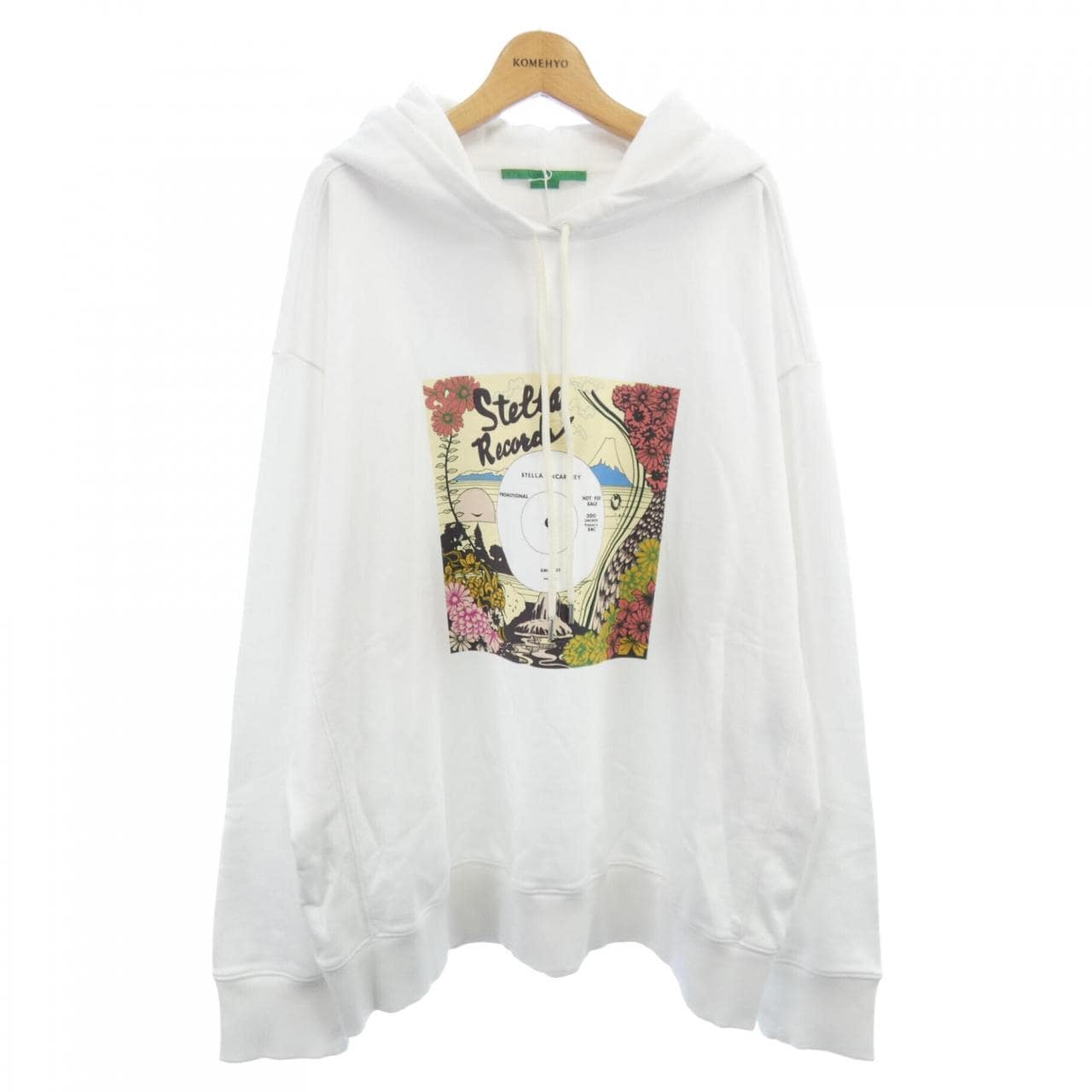 ステラマッカートニー STELLA MCCARTNEY レコードフーディ パーカー