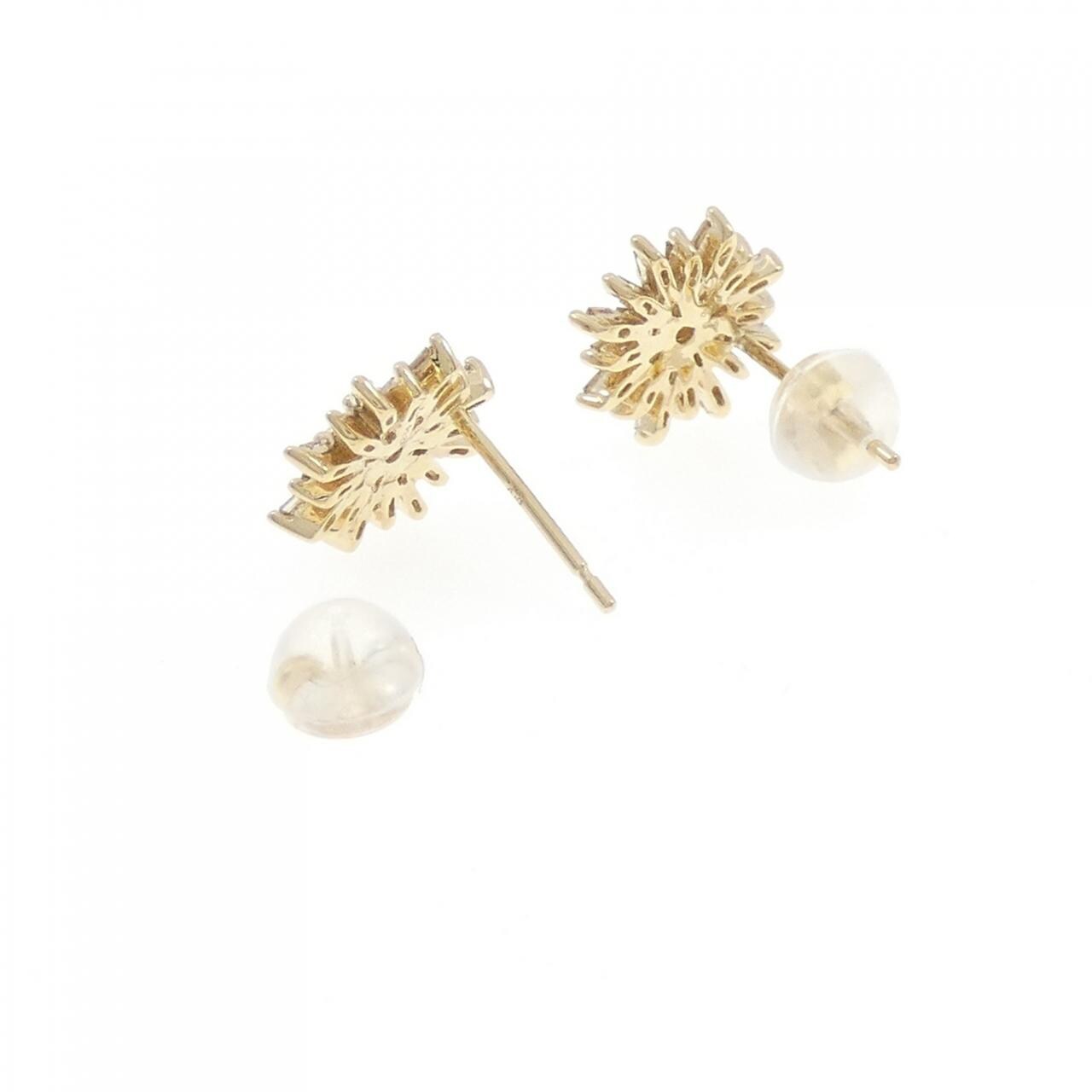 K18YG ダイヤモンド ピアス 0.40CT