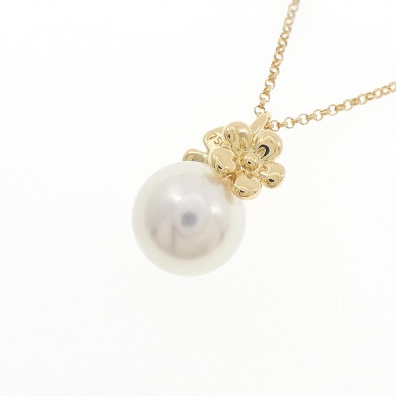 タサキ フラワー アコヤパール ネックレス 8.6mm