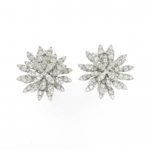 750WG ダイヤモンド ピアス/イヤリング 2.78CT