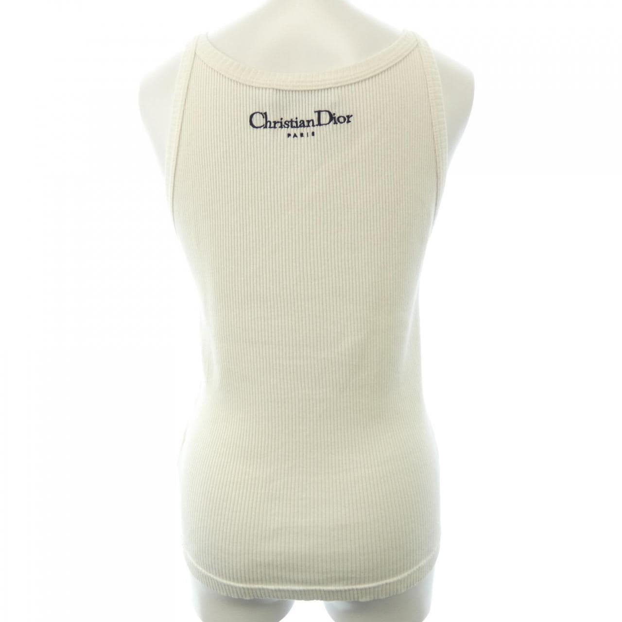 クリスチャンディオール CHRISTIAN DIOR リブコットンジャージー 343T50B4086 タンクトップ