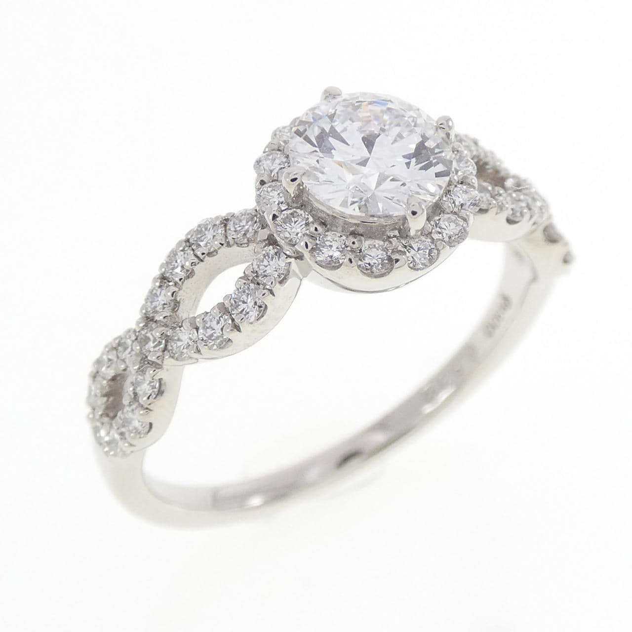 PT900 ダイヤモンド リング 0.532CT D SI2 3EXT