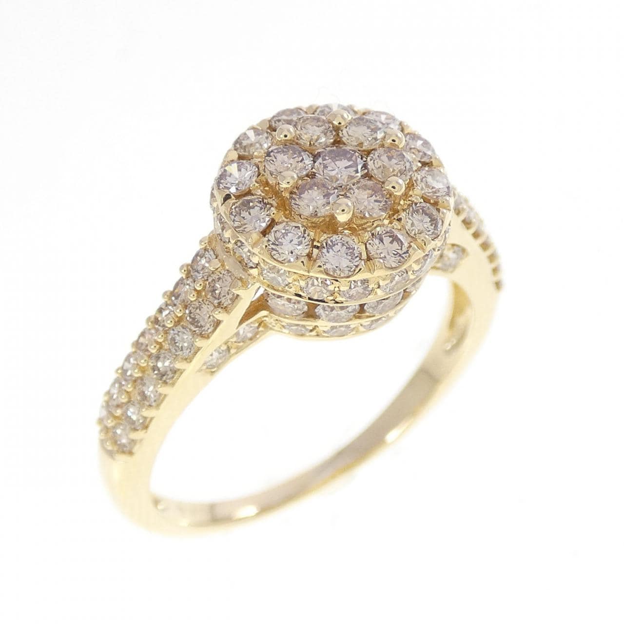 ジーエスティービー ダイヤモンド リング 1.30CT