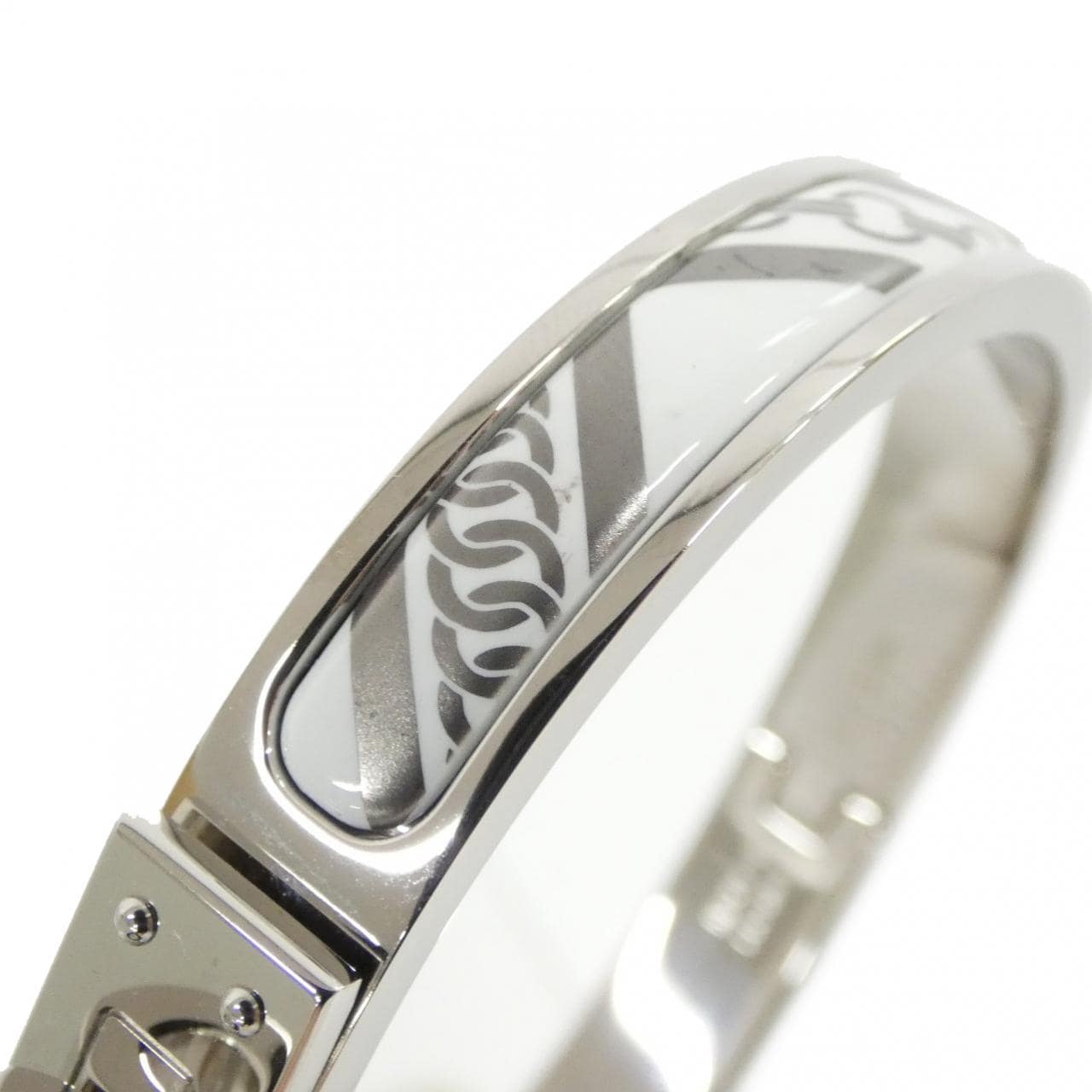 エルメス TARTAN & CHAINES ミニ クリック ケリー 205329FP ブレスレット