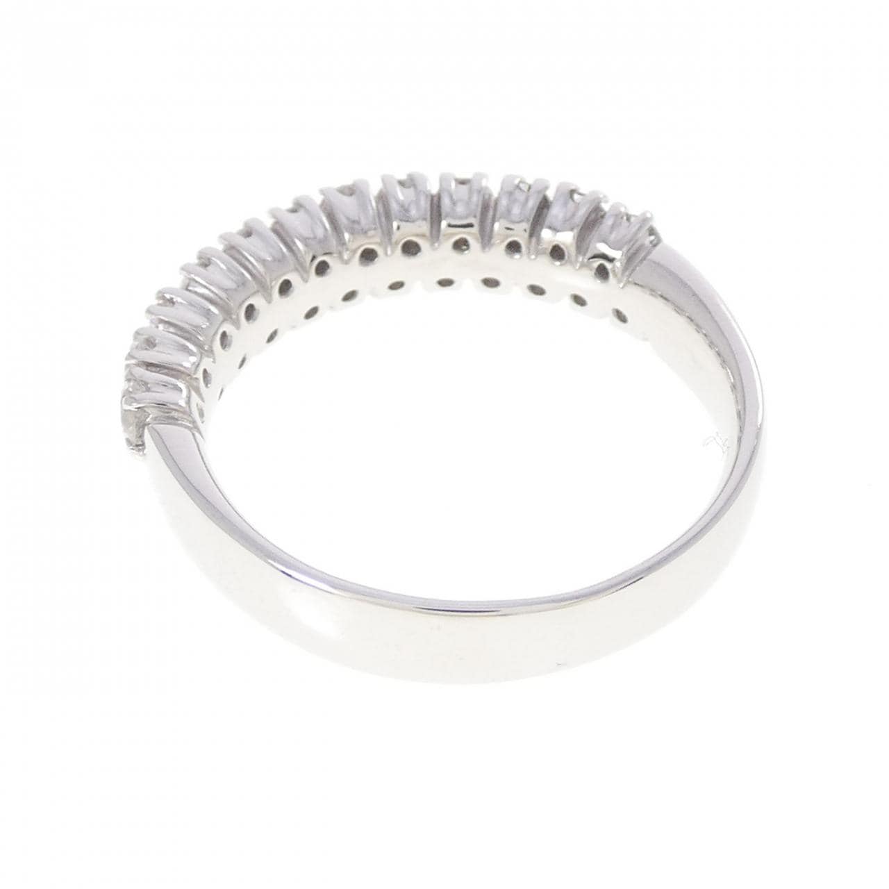 K18WG ダイヤモンド リング 1.00CT