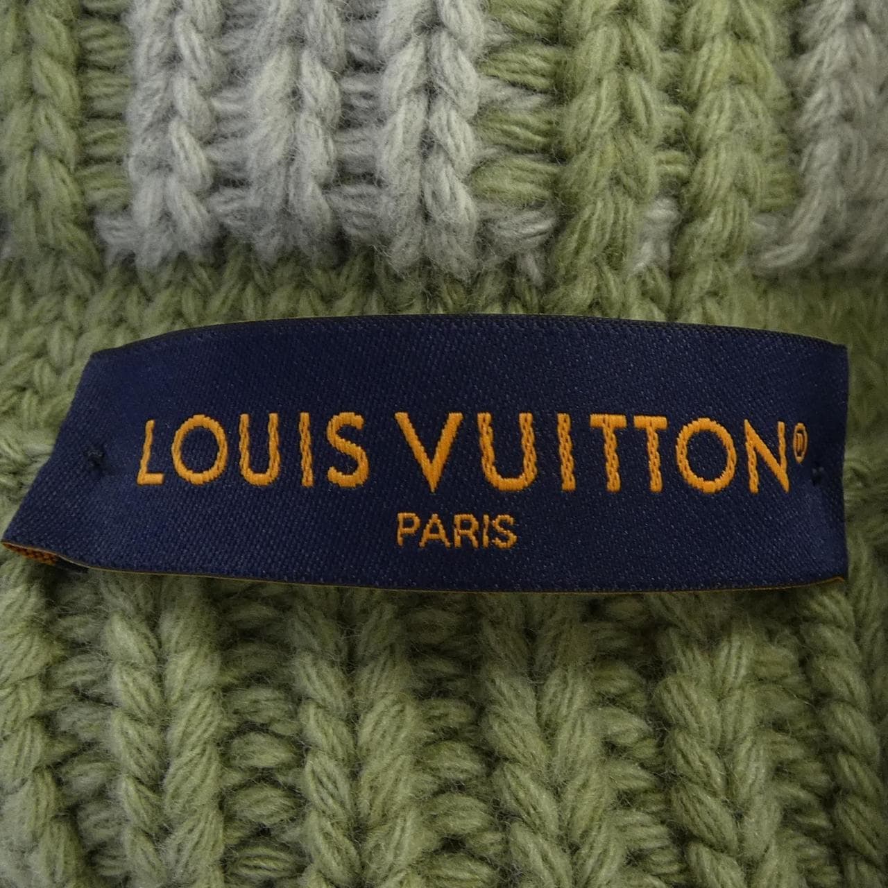ルイヴィトン LOUIS VUITTON ジップドインターシャ トラックトップ HUN70WXP8 カーディガン