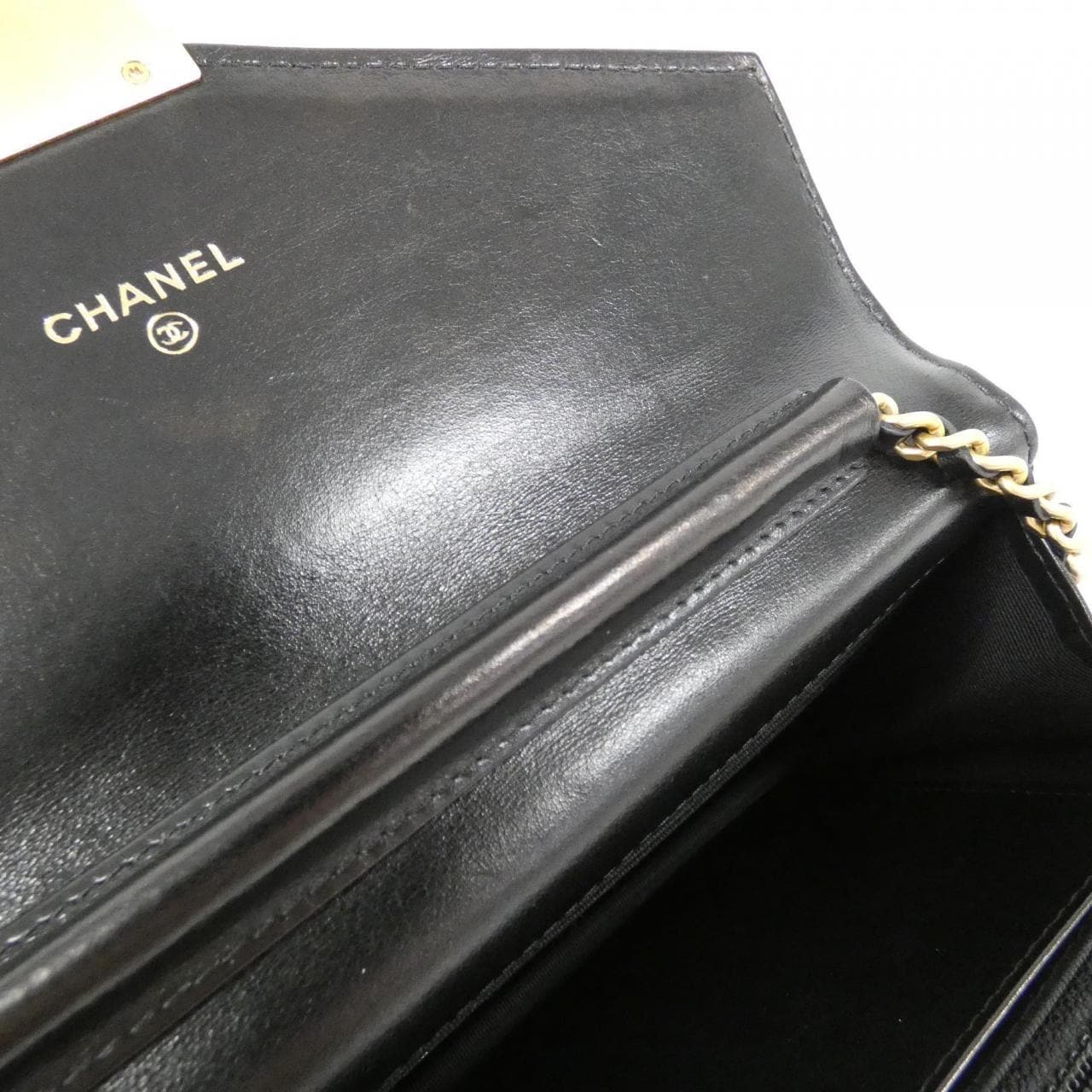 CHANEL chain wallet