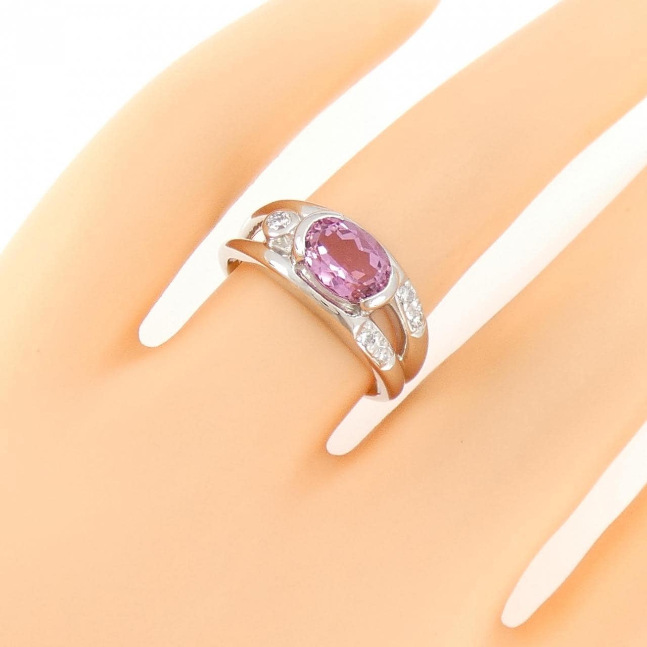 PT Tourmaline Ring 1.27CT