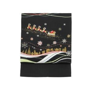 【未使用品】名古屋帯　クリスマス