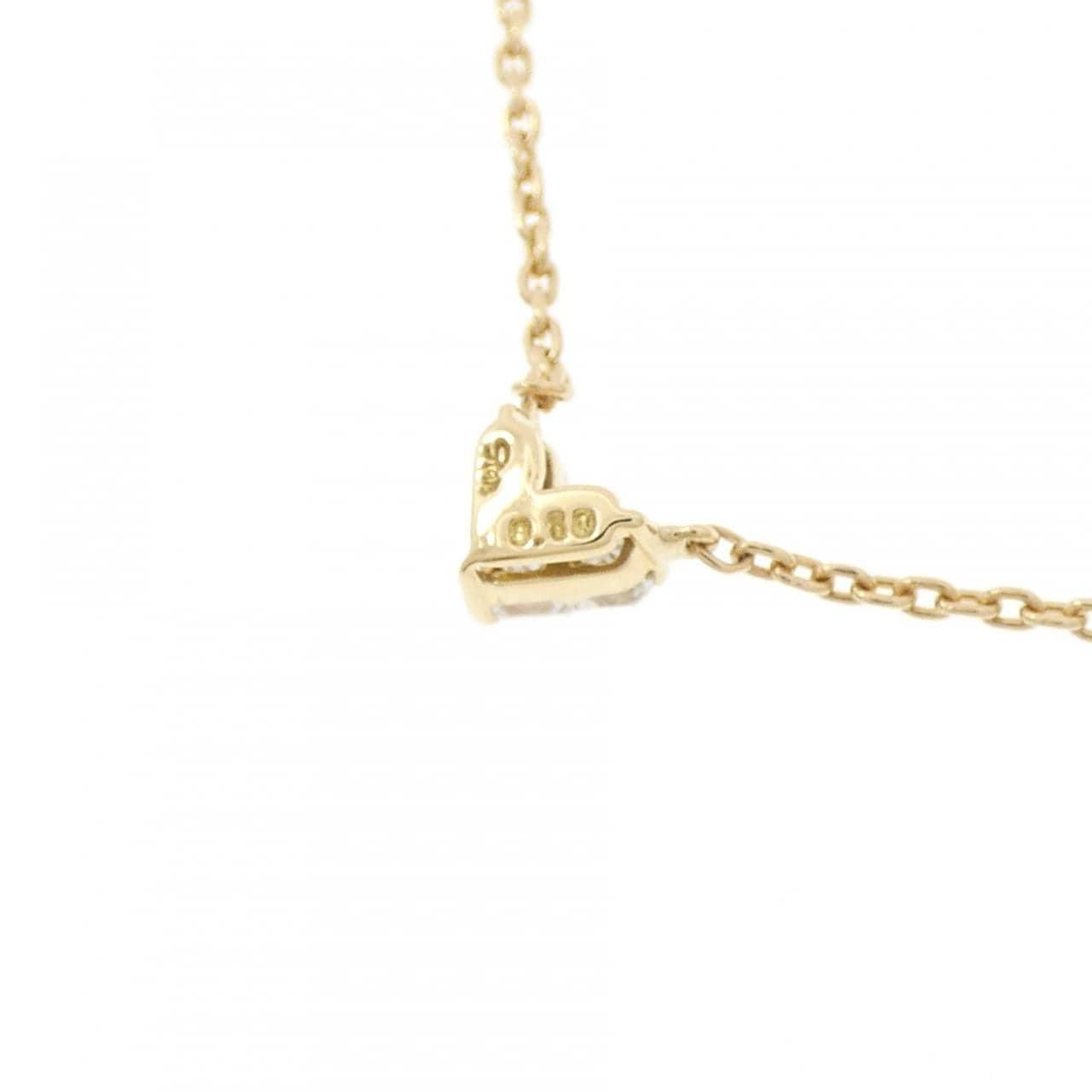スタージュエリー ミステリアスハート ネックレス 0.10CT
