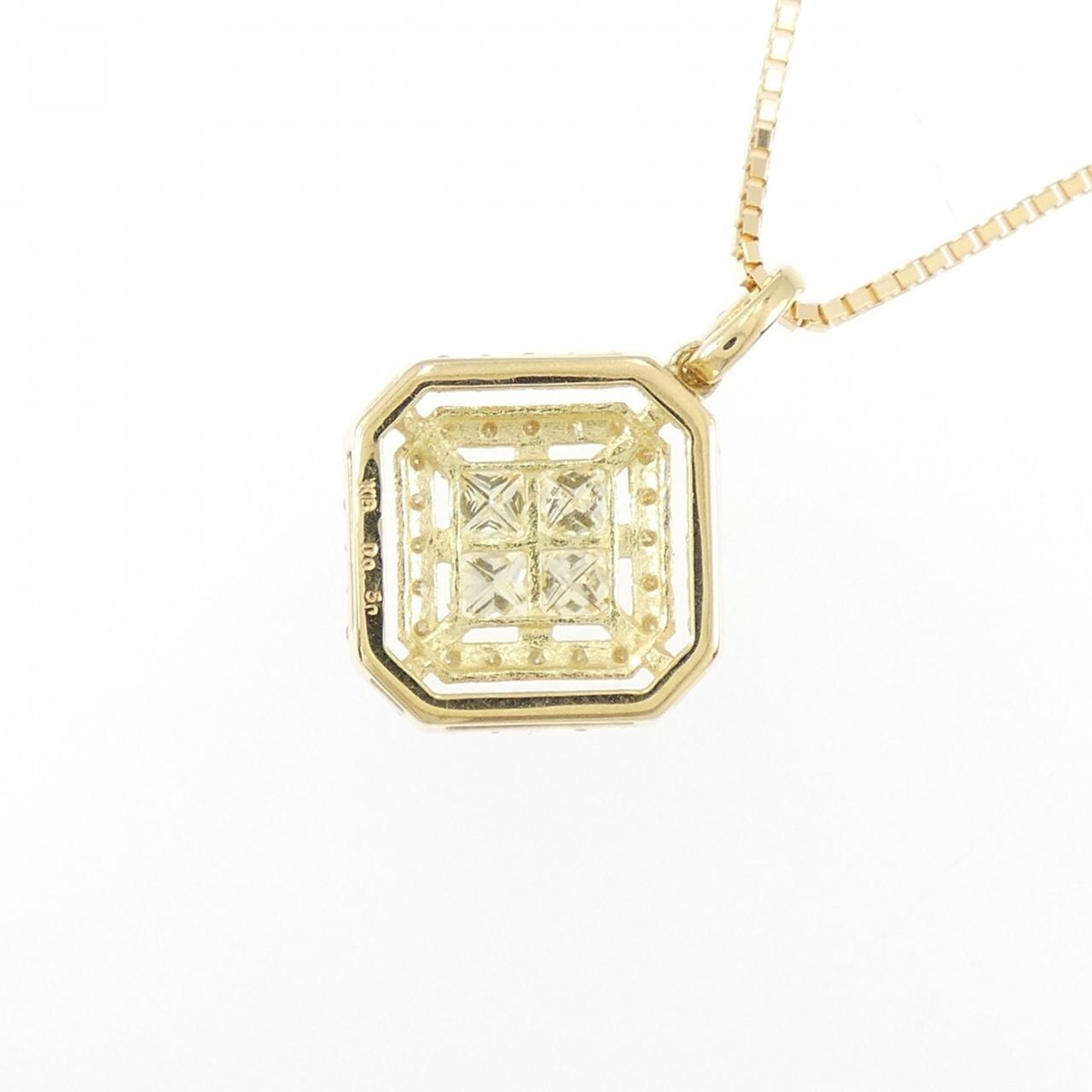 【新品】K18YG ダイヤモンド ネックレス 0.50CT