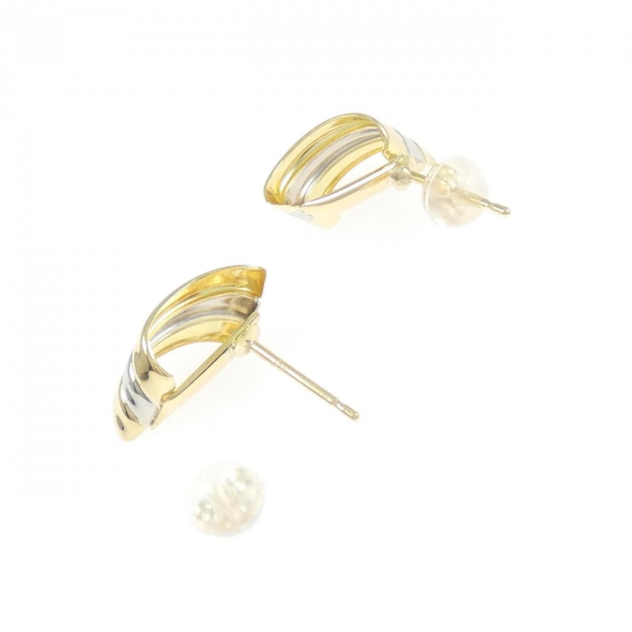 K18YG/K18WG ピアス