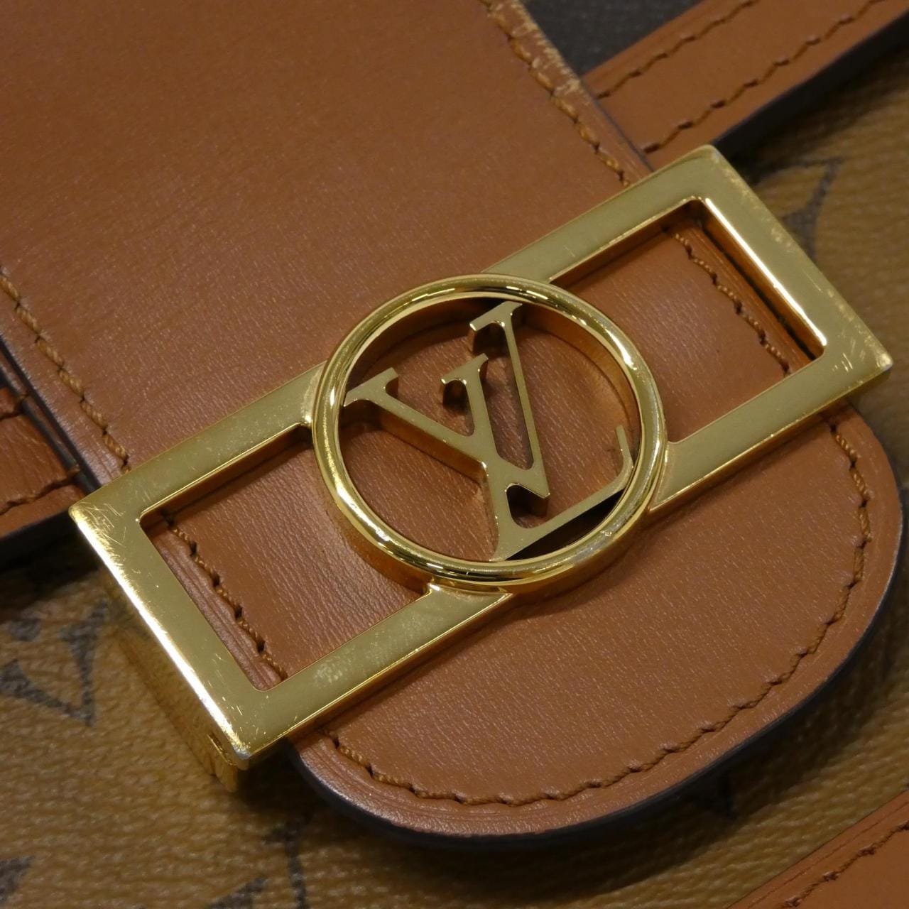 ルイヴィトン モノグラム リバース ドーフィーヌ MM M45958 ショルダーバッグ