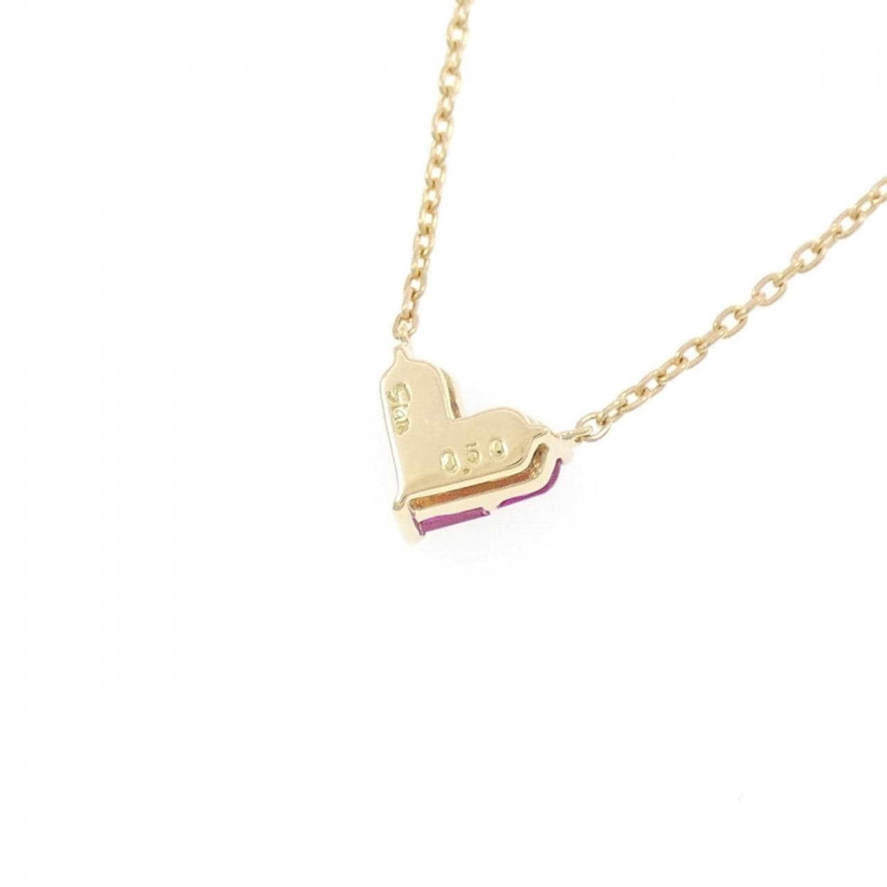 スタージュエリー ミステリアスハート 09年伊勢丹限定 ネックレス 0.50CT