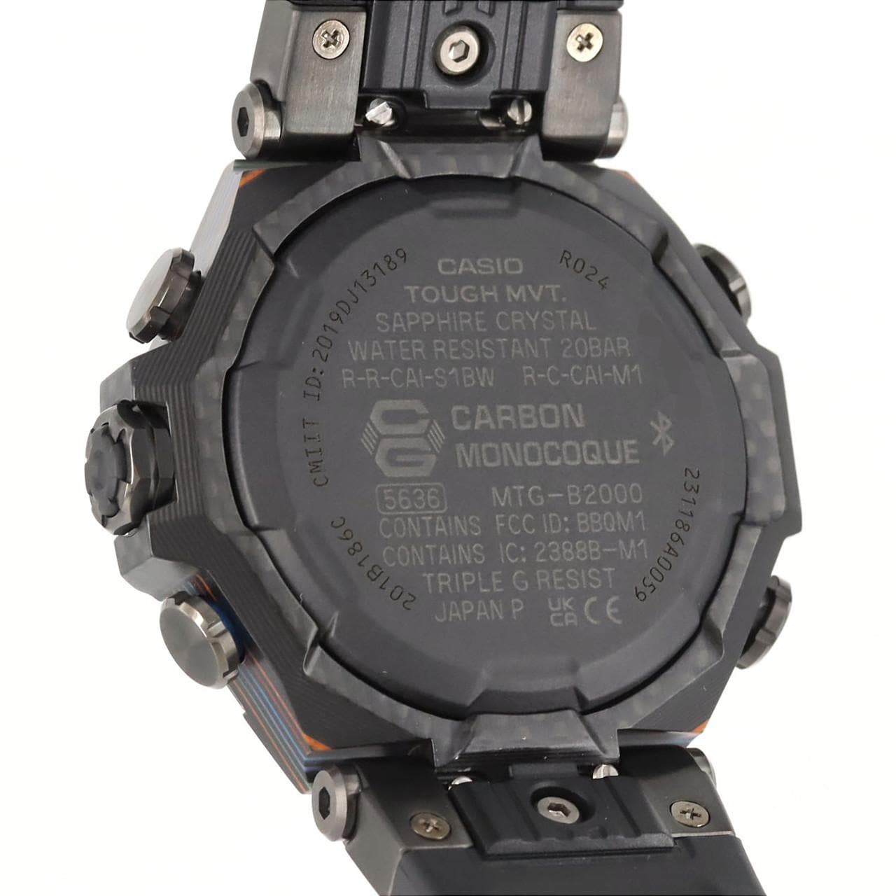 カシオ G-SHOCK･MT-G 電波時計 MTG-B2000YR-1AJR その他 ソーラークォーツ