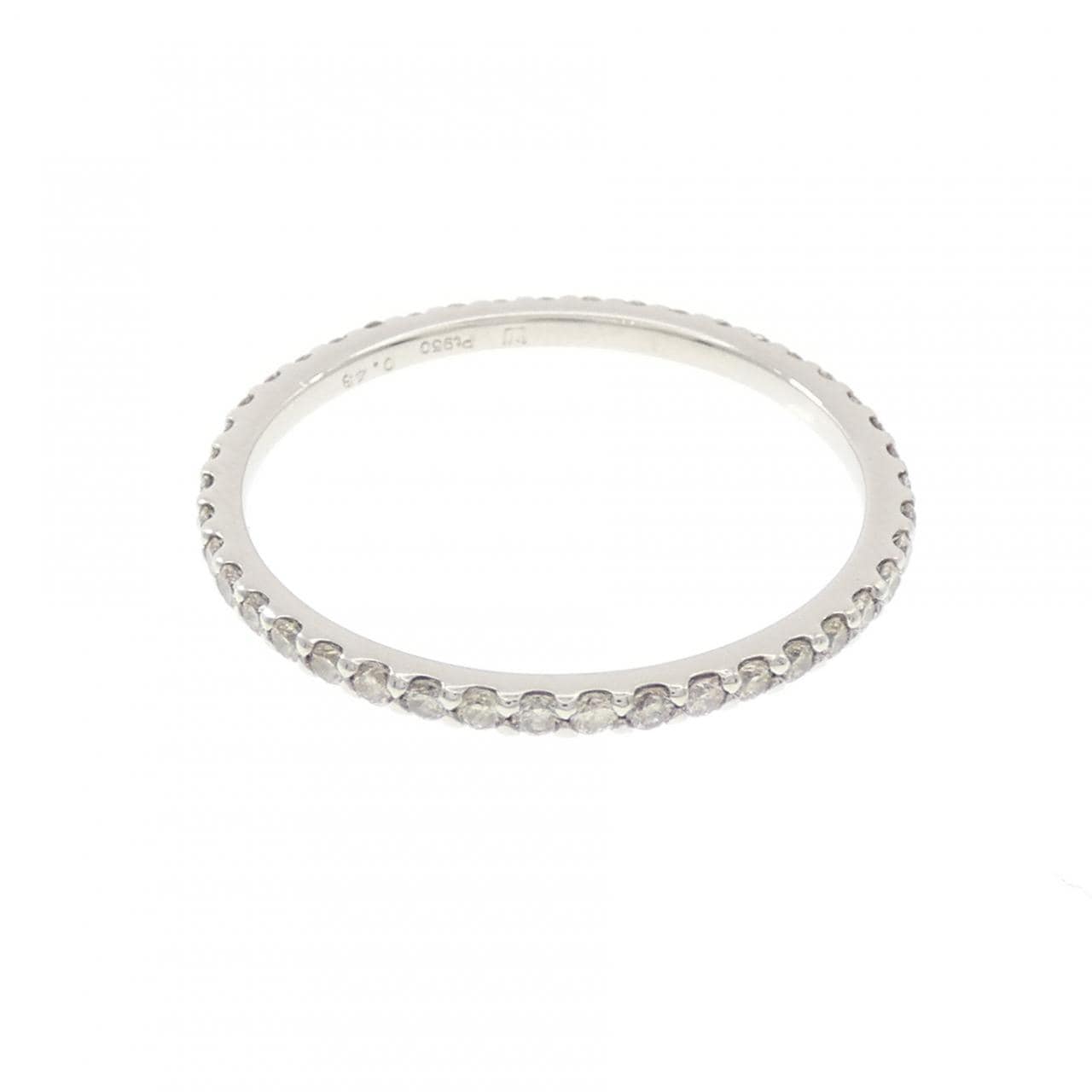 PT950 Full Eternity Diamond Ring 0.43CT
