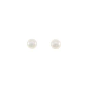 PT900 アコヤパール ピアス 6.6mm