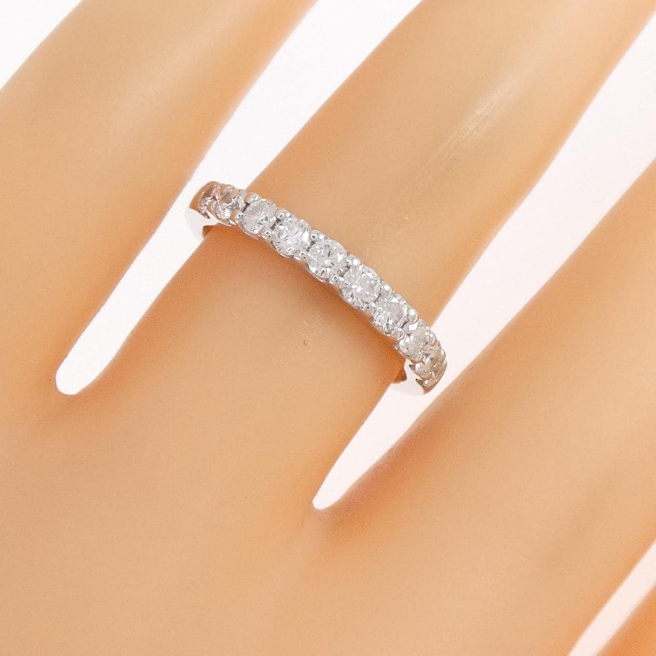 K18WG ダイヤモンド リング 0.50CT
