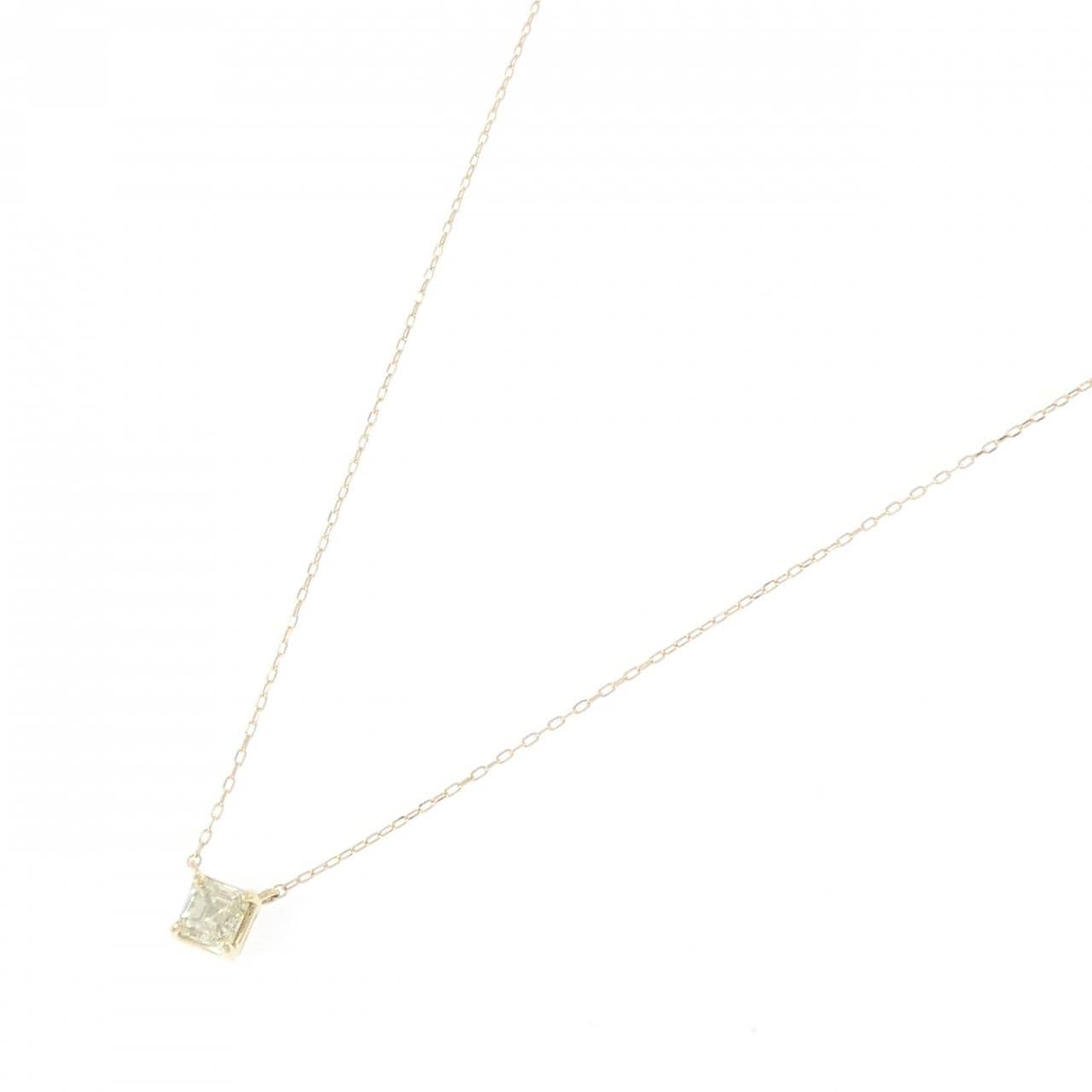 K18YG ダイヤモンド ネックレス 0.35CT