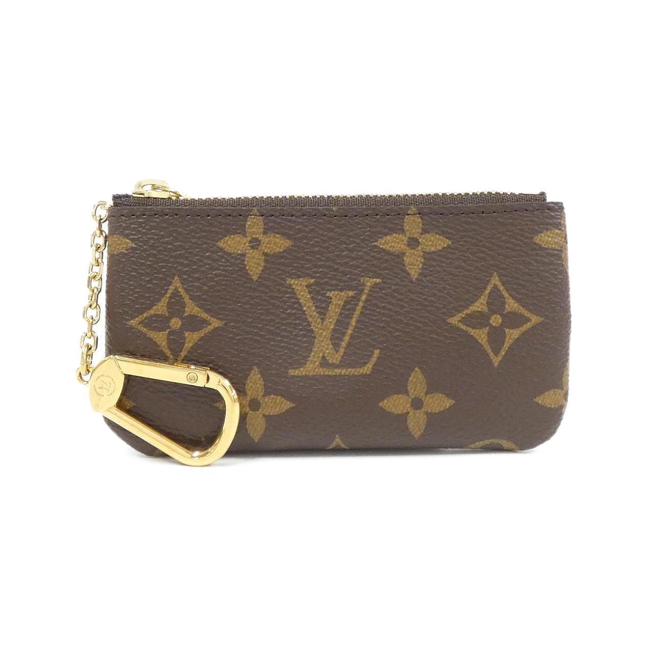 LOUIS VUITTON Monogram Card Key Case Pochette Cle M62650 Coin &amp; Key Case