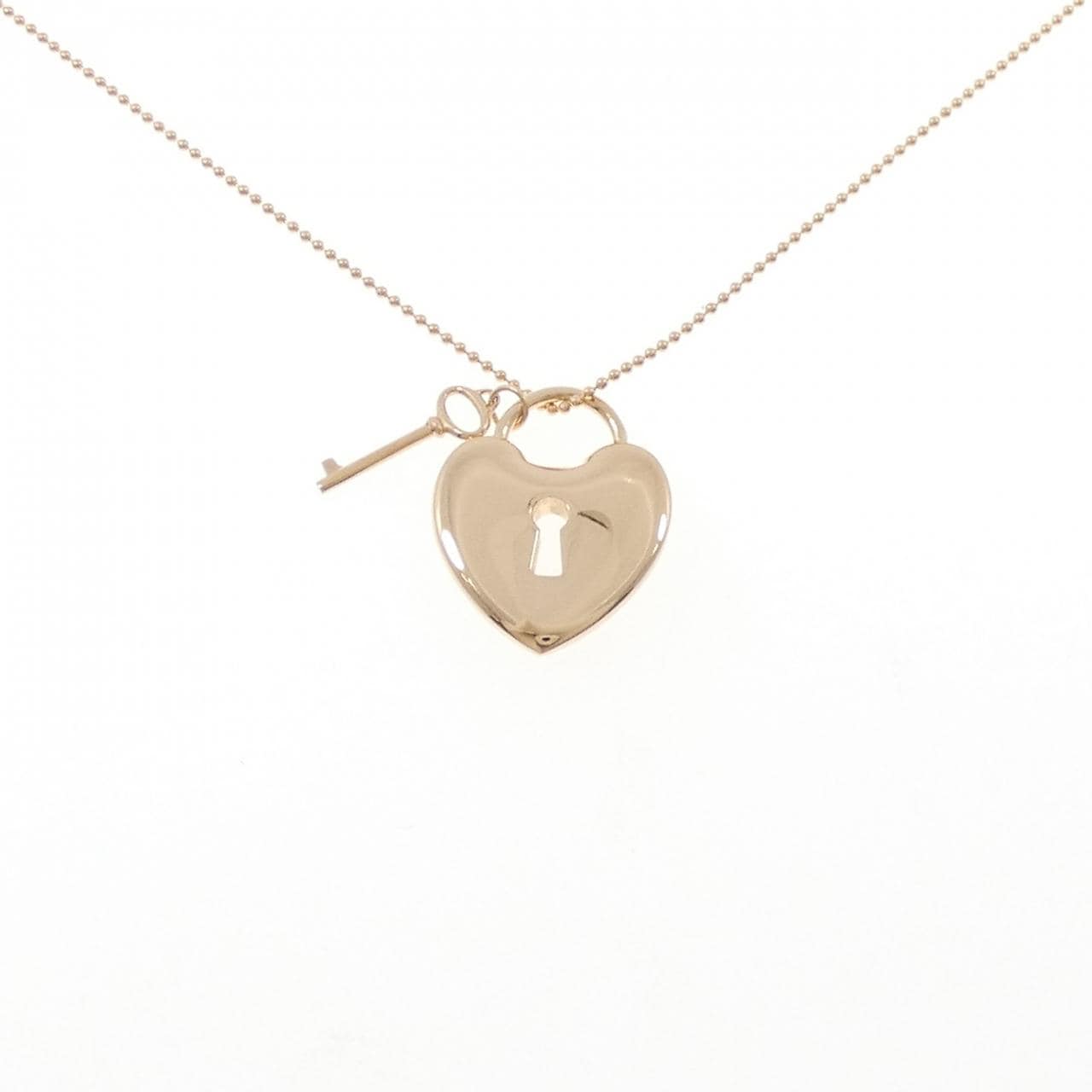 TIFFANY heart lock necklace
