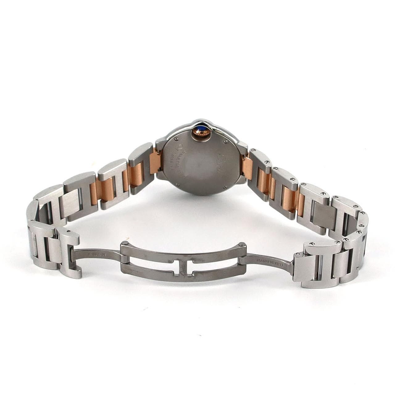 Cartier Ballon Blue SM PG two tone 11P WE902030 SSxPG Quartz