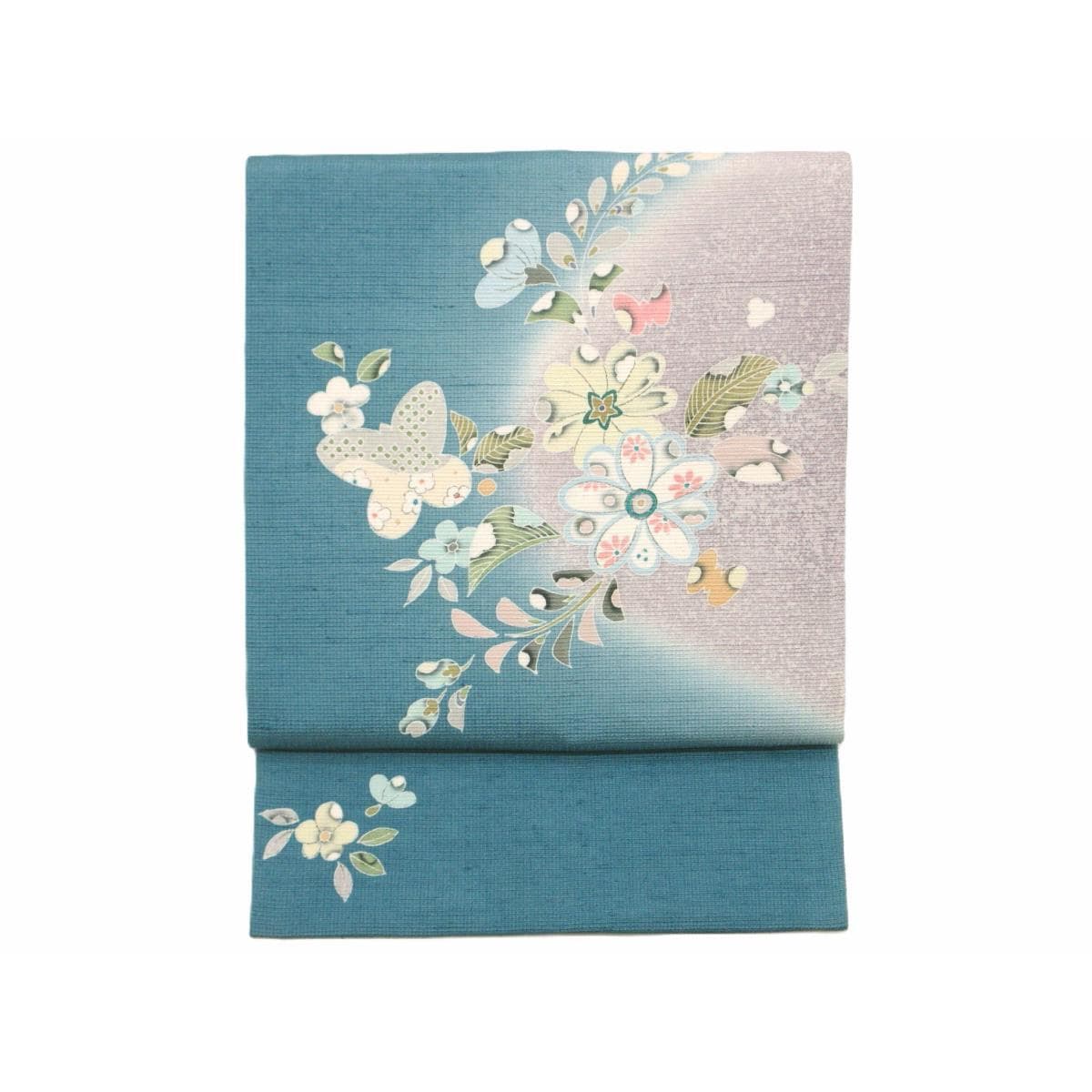 【未使用品】名古屋帯　染帯　友禅加工ボカシ染