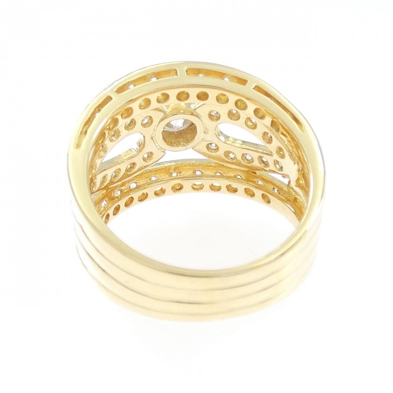 K18YG ダイヤモンド リング 0.31CT