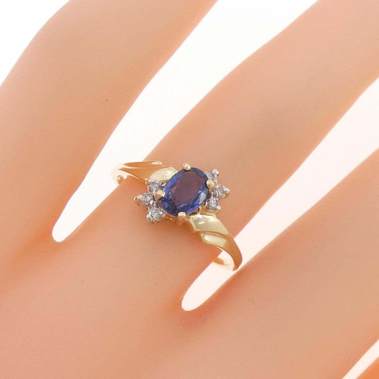 14KTYG/14KTWG サファイヤ リング