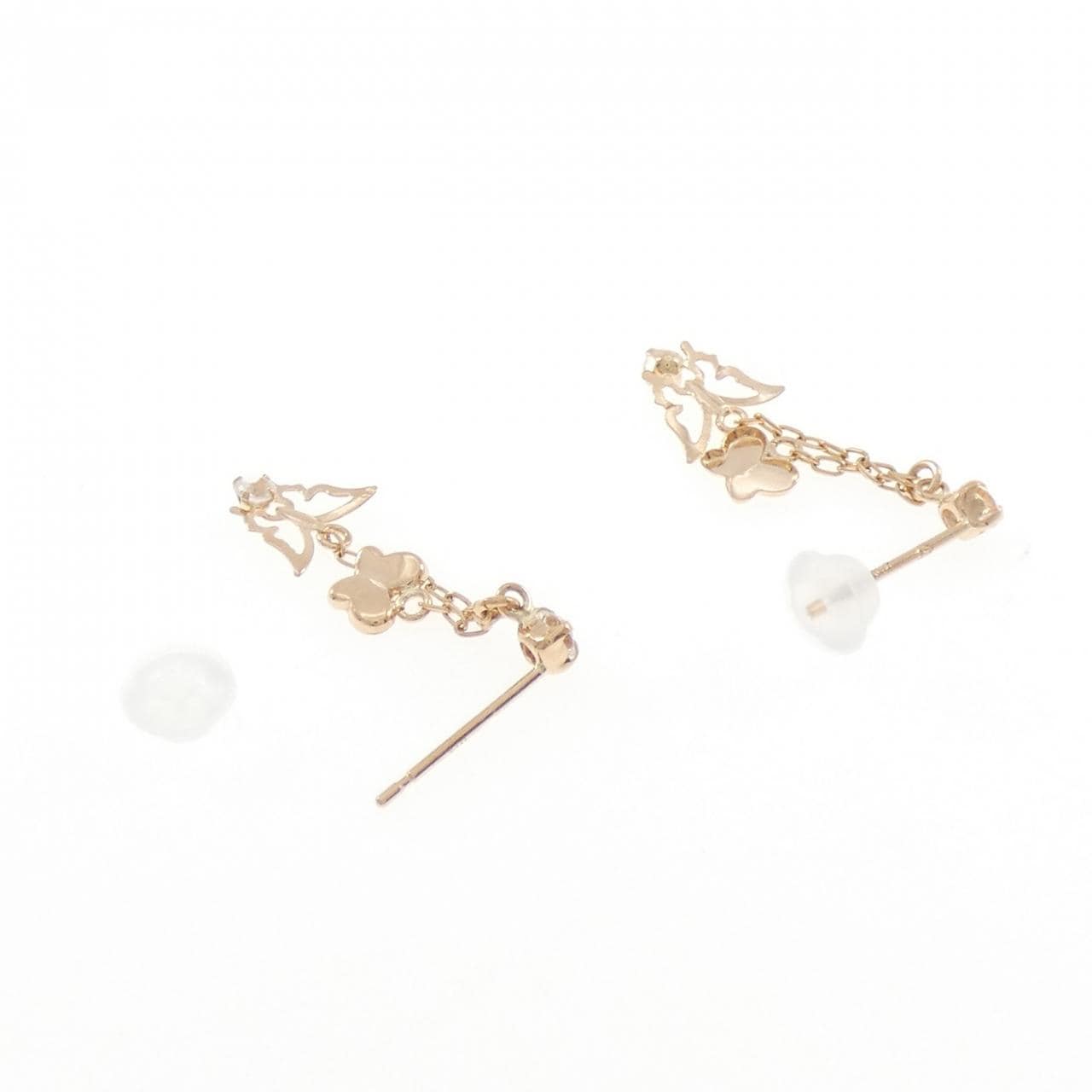 サマンサティアラ ホワイトトパーズ ピアス