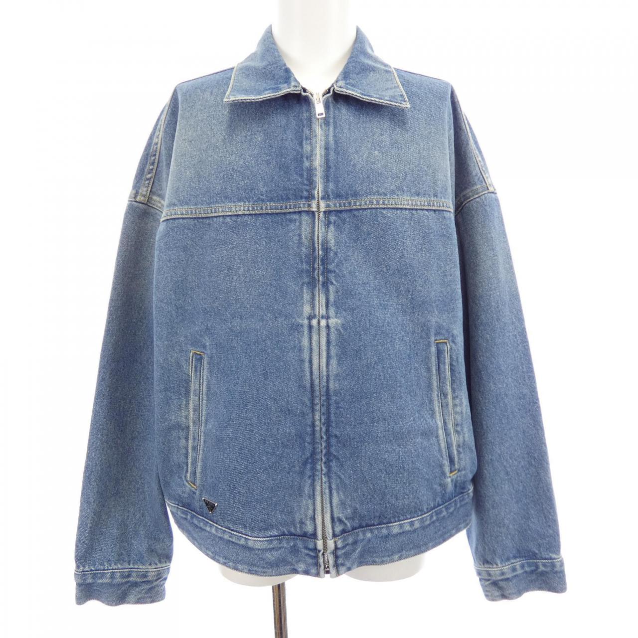 プラダ PRADA トライアングルロゴ GEB294 SOOO 19M7 デニムジャケット