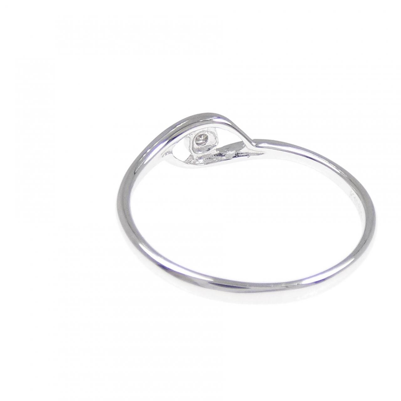 K10WG ダイヤモンド リング 0.02CT