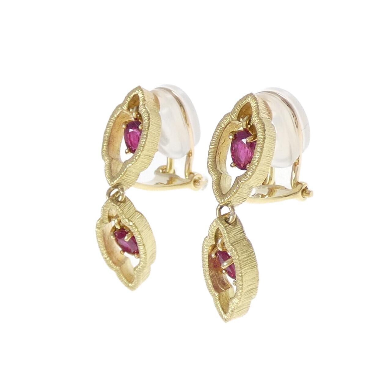 水野薫子 イヤリング 0.91CT