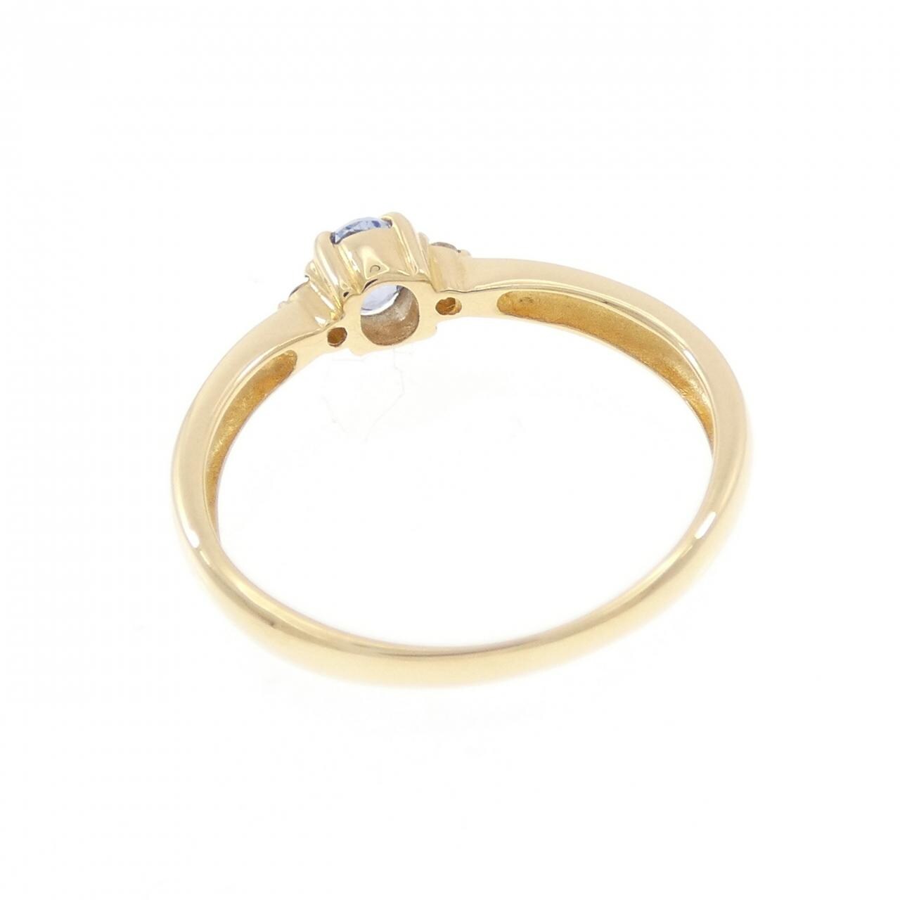 K18YG サファイヤ リング