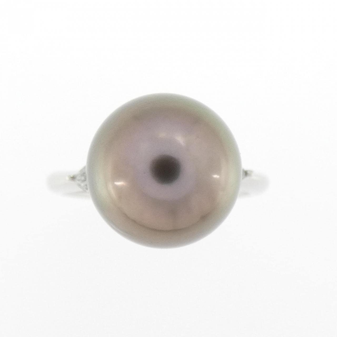 PT900 黒蝶パール リング 11.5mm