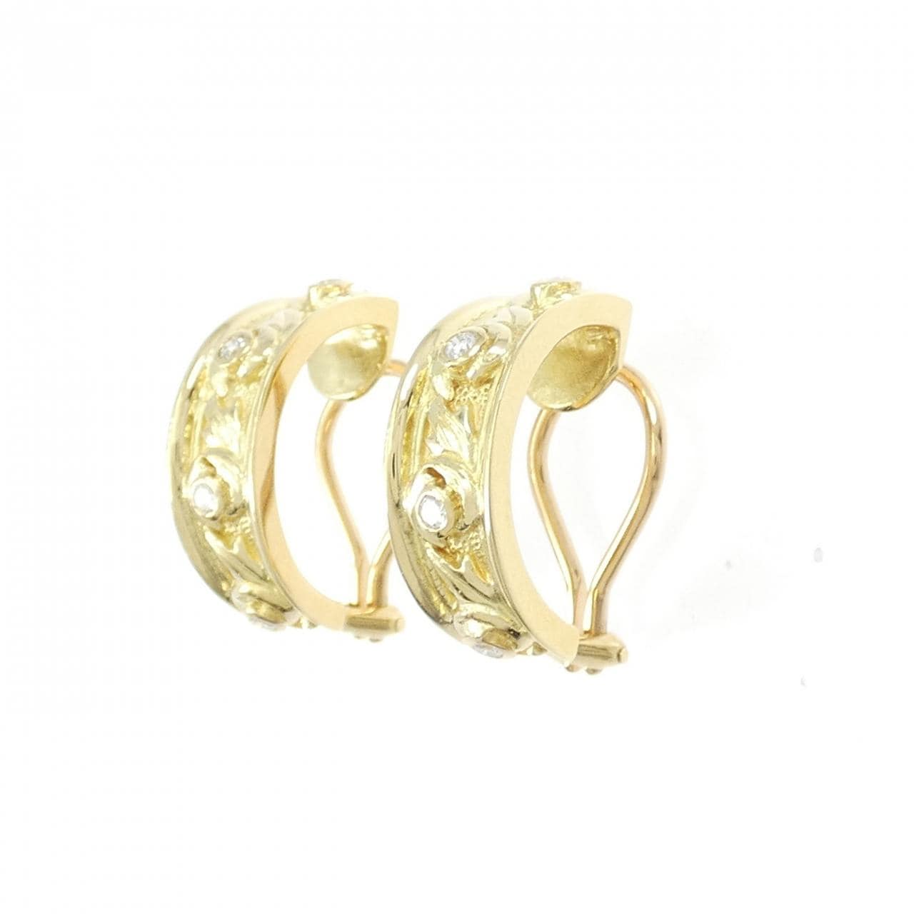 ミキモト ダイヤモンド イヤリング 0.20CT