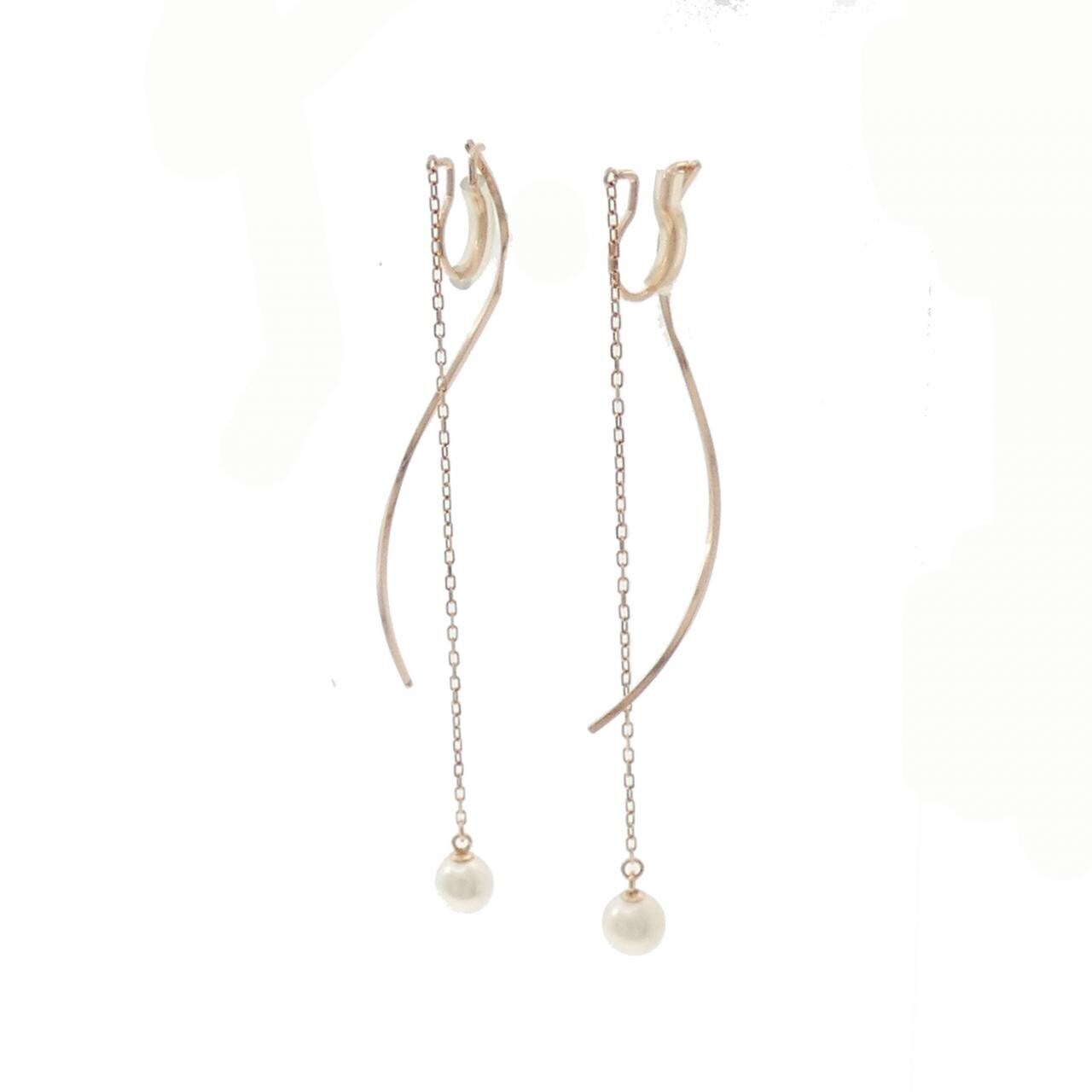4°C Tansui Pearl Earrings 5mm